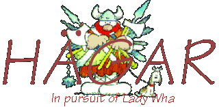 Hägar, in pursuit of lady wha